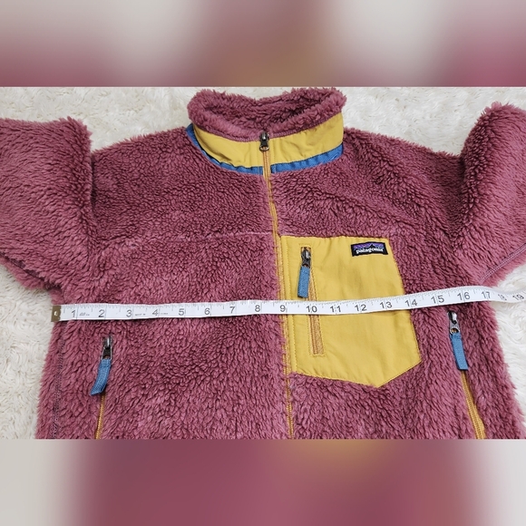 Patagonia Kids Retro-X Fleece Jacket In LightStar Pink Style#65625 Sz Medium 10 - Picture 7 of 15